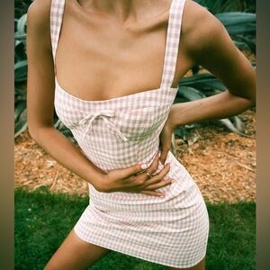 Reformation Brie Linen Dress Size 10